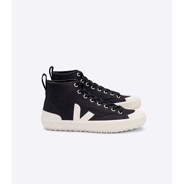 Veja NOVA HT CANVAS Women's High Tops Black | CA 352NWY